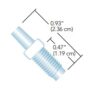IDEX P-619 Connectors Luer Adapters Quick Connect