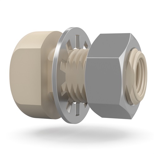 -3 AN Bulkhead 90 Degree Tee Fitting With Nut, Blue Anodized, GRE Performance