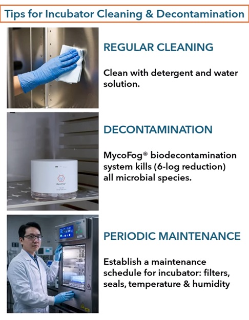 MycoFog BioDecontamination Tips for Incubator Cleaning