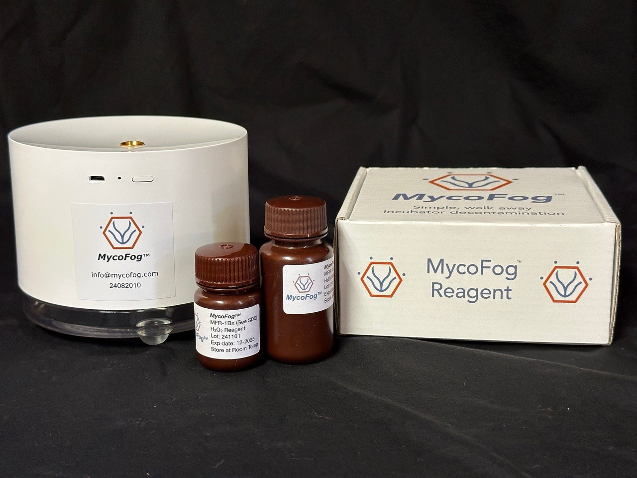 MycoFog BioDecontamniation System Starter Kit Unit and Reagent